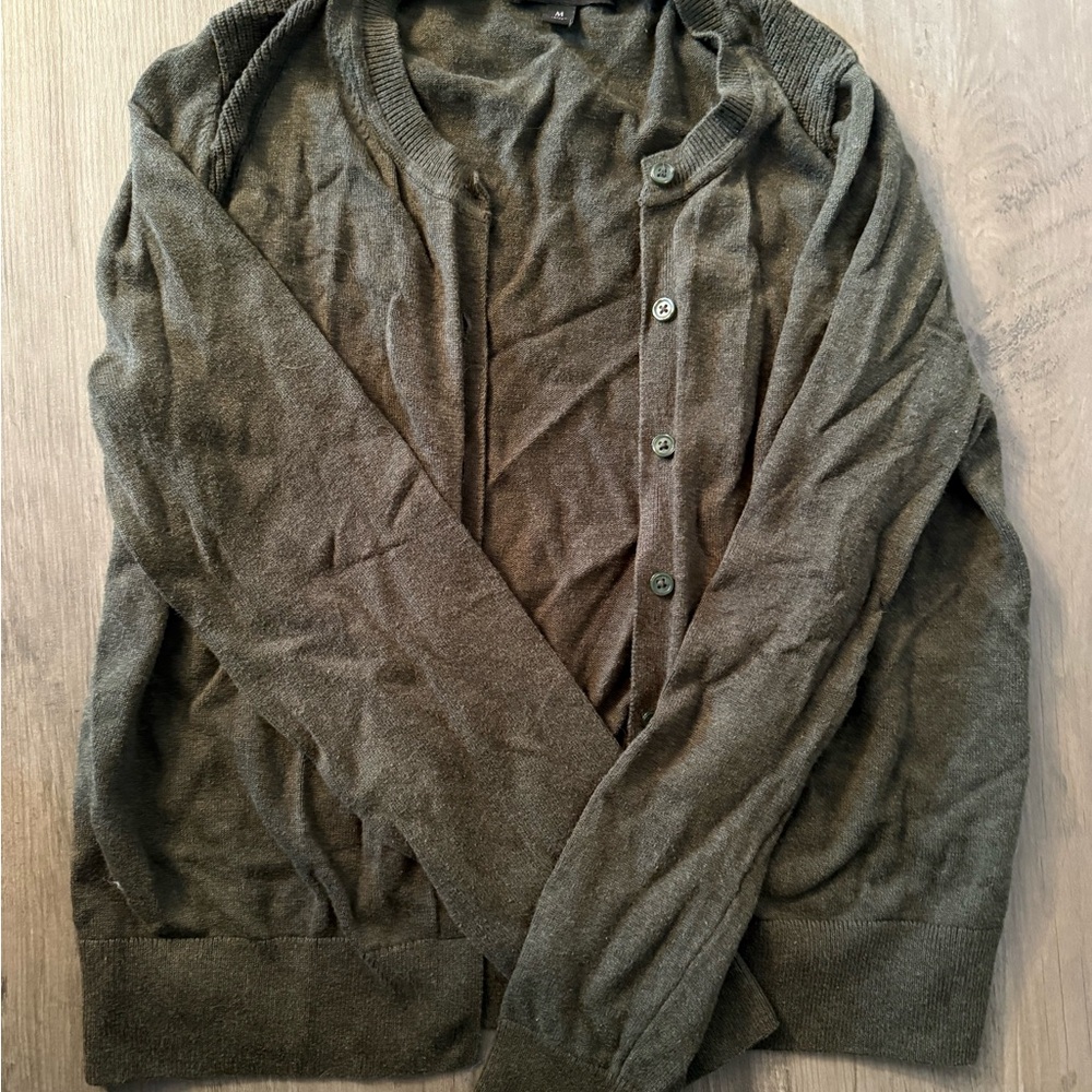 Banana Republic Green Cardigan
